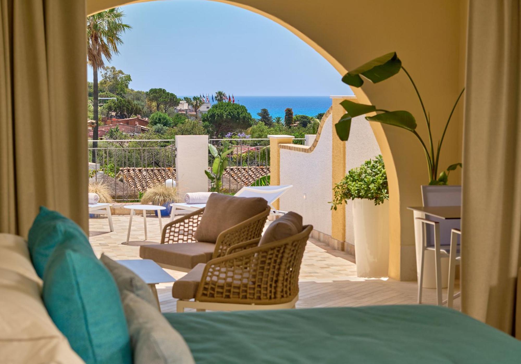Residence Le Bouganville Вилласимиус Экстерьер фото