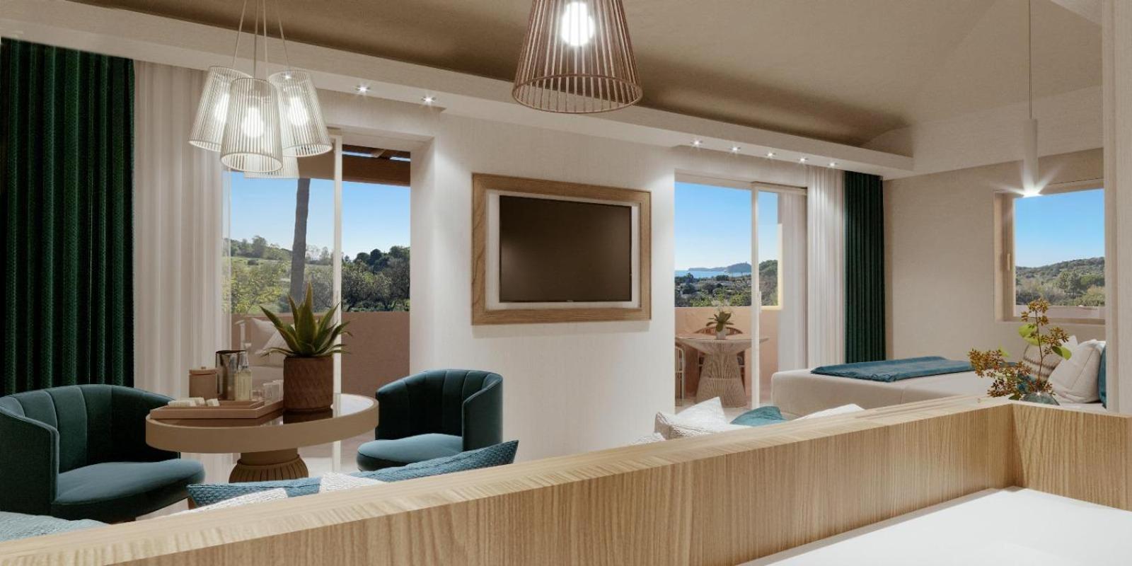 Residence Le Bouganville Вилласимиус Экстерьер фото